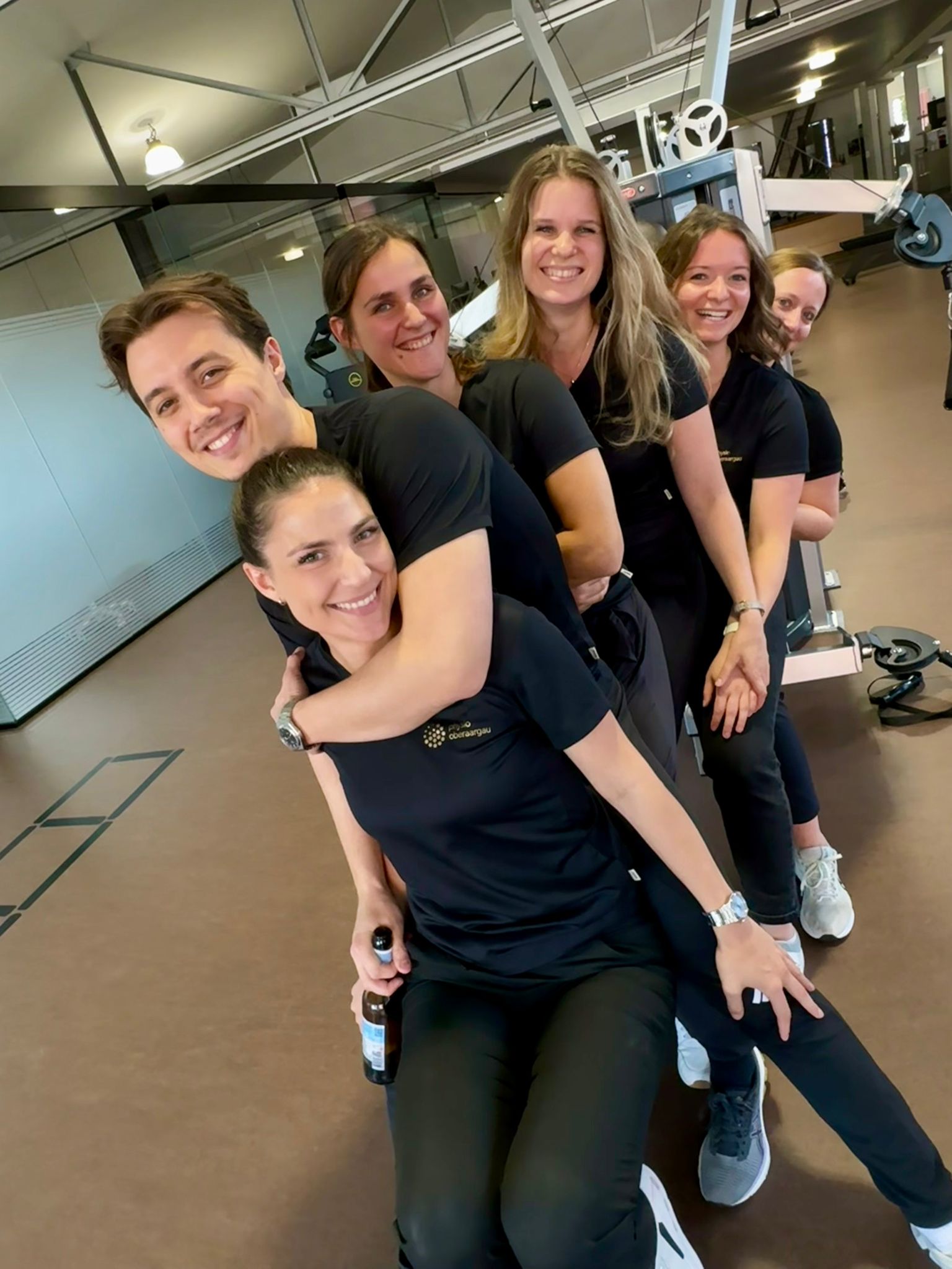 Fysiotherapieteam in Zwitserland